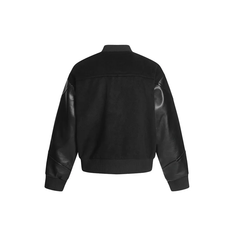 Black Varsity Jacket - Image 2