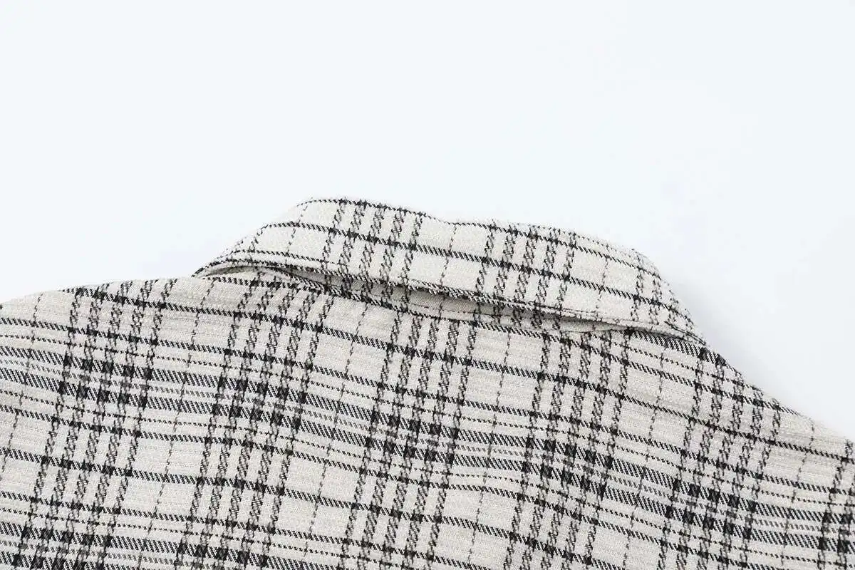 Black & White Patchwork Flannel - Image 14