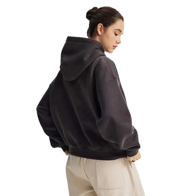 Boxy Double Zip Up Hoodie - Image 5