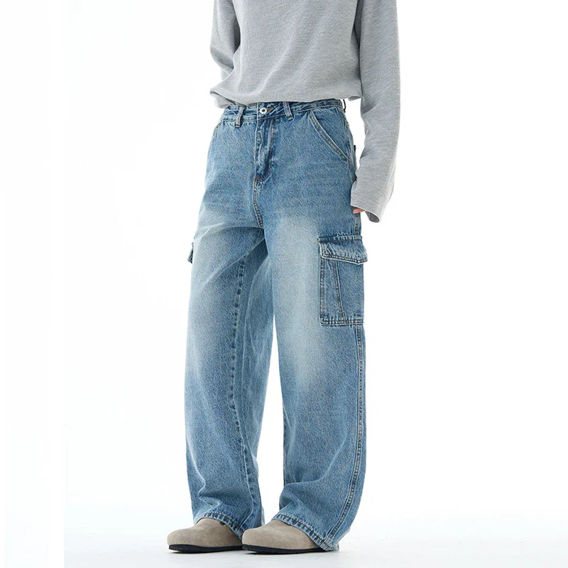 Classic Baggy Cargo Jeans - Image 3