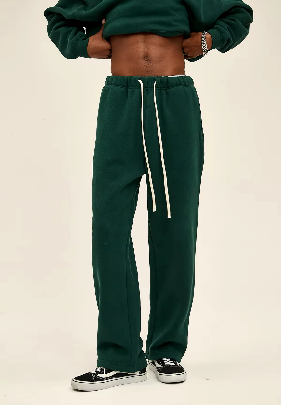 Dark Green Sweatpants - Image 3