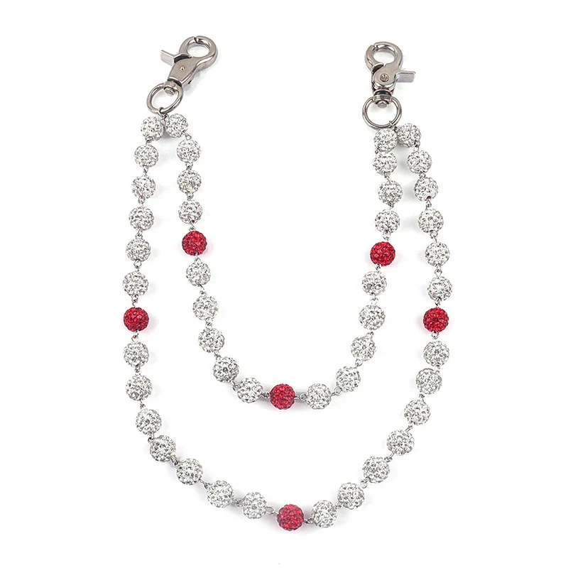 Diamond Ball Wallet Chain - Image 3