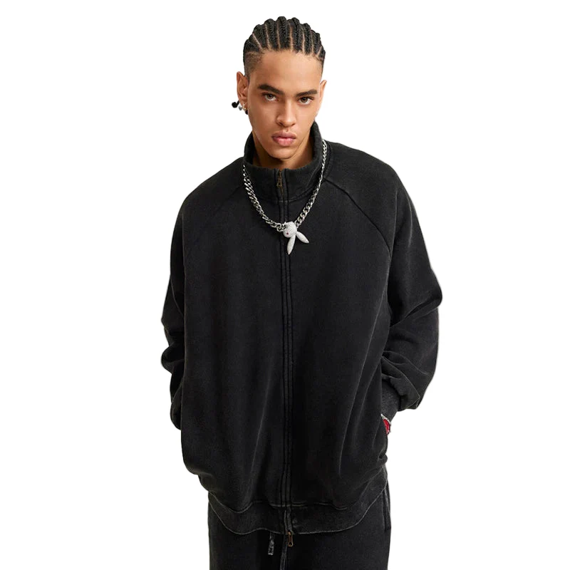 Full Double Zip Up Sweater - Image 2