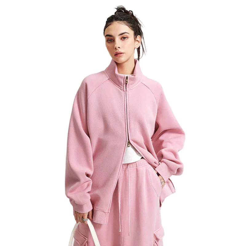 Full Double Zip Up Sweater - Image 3
