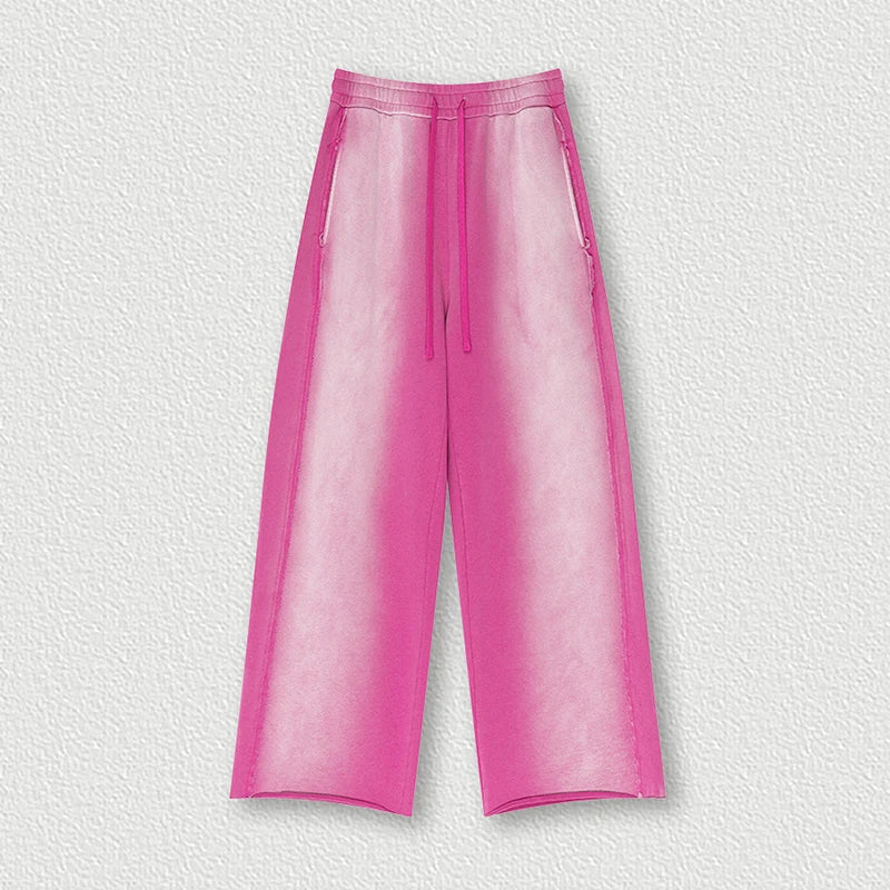 Faded Raw Edge Sweatpants - Image 9