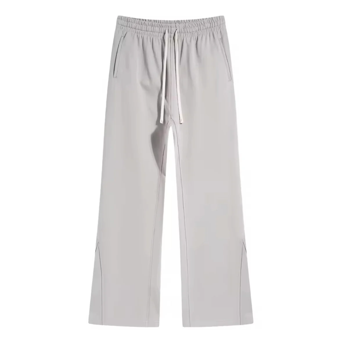 Light Gray Flare Sweatpants