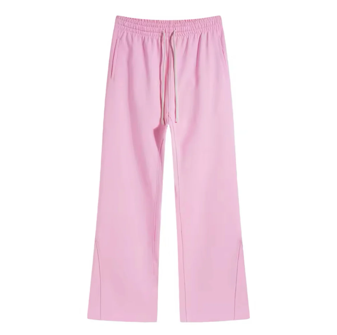 Pink Flare Sweatpants