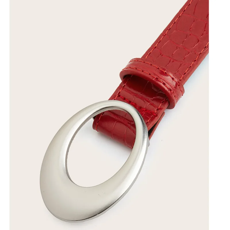 Snake Skin Oval Belt - Image 4