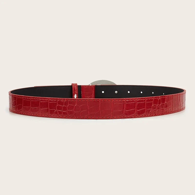 Snake Skin Oval Belt - Image 5