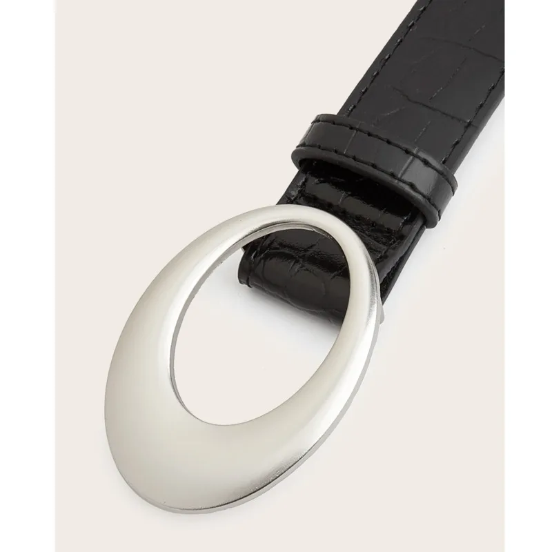Snake Skin Oval Belt - Image 7