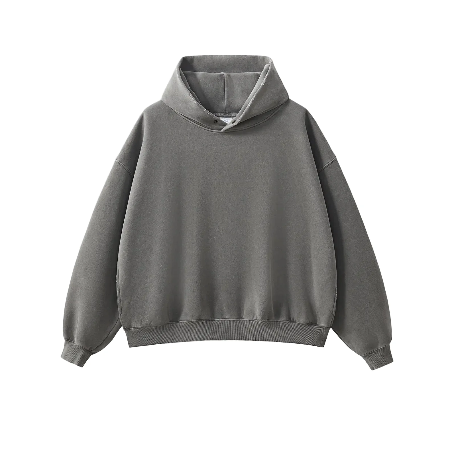 Vintage Boxy Button Hoodie - Image 10