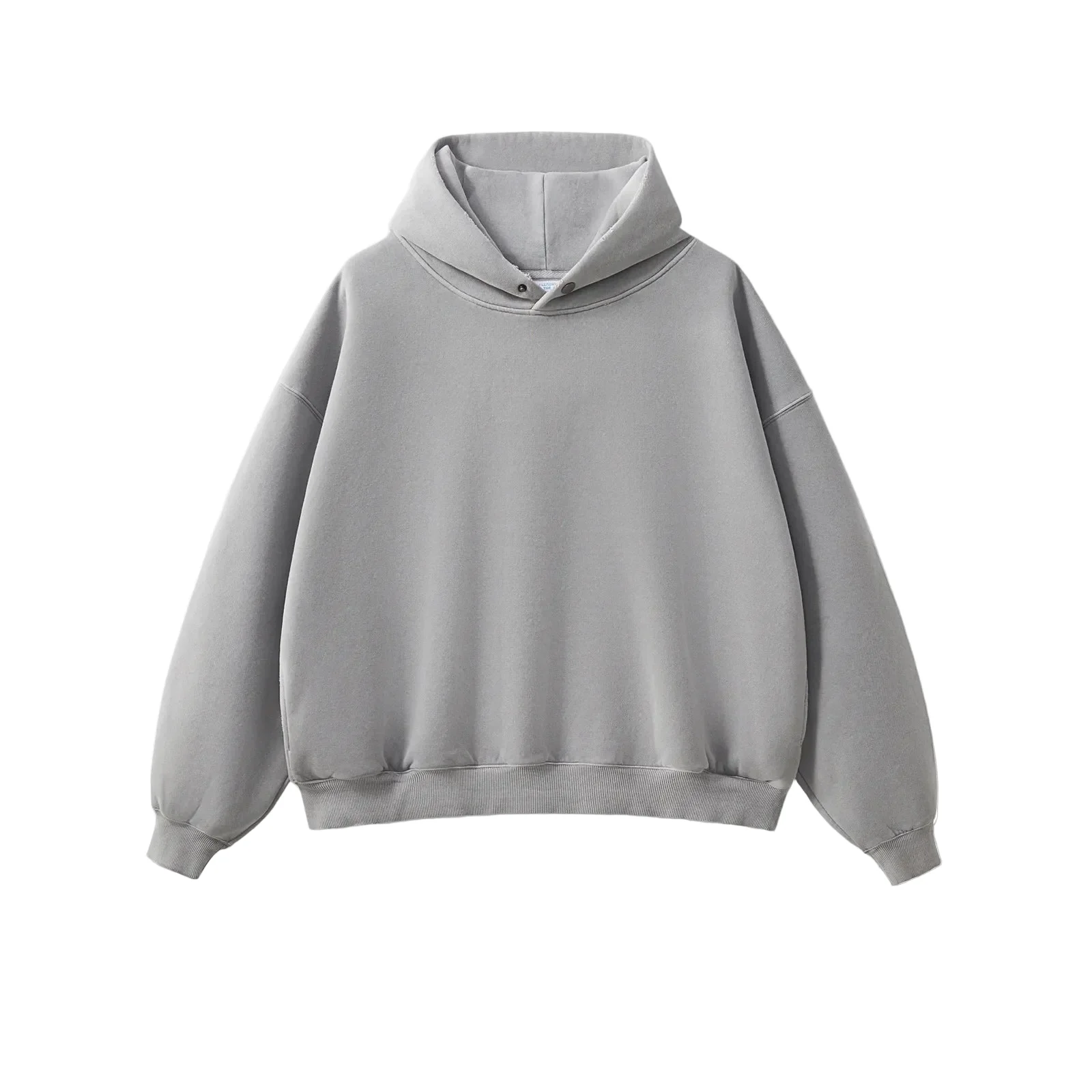 Vintage Boxy Button Hoodie - Image 7