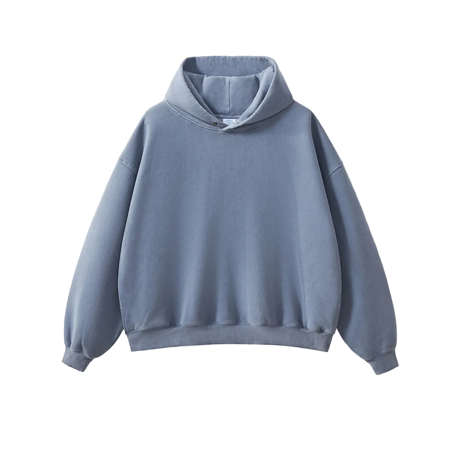 Vintage Boxy Button Hoodie - Image 8