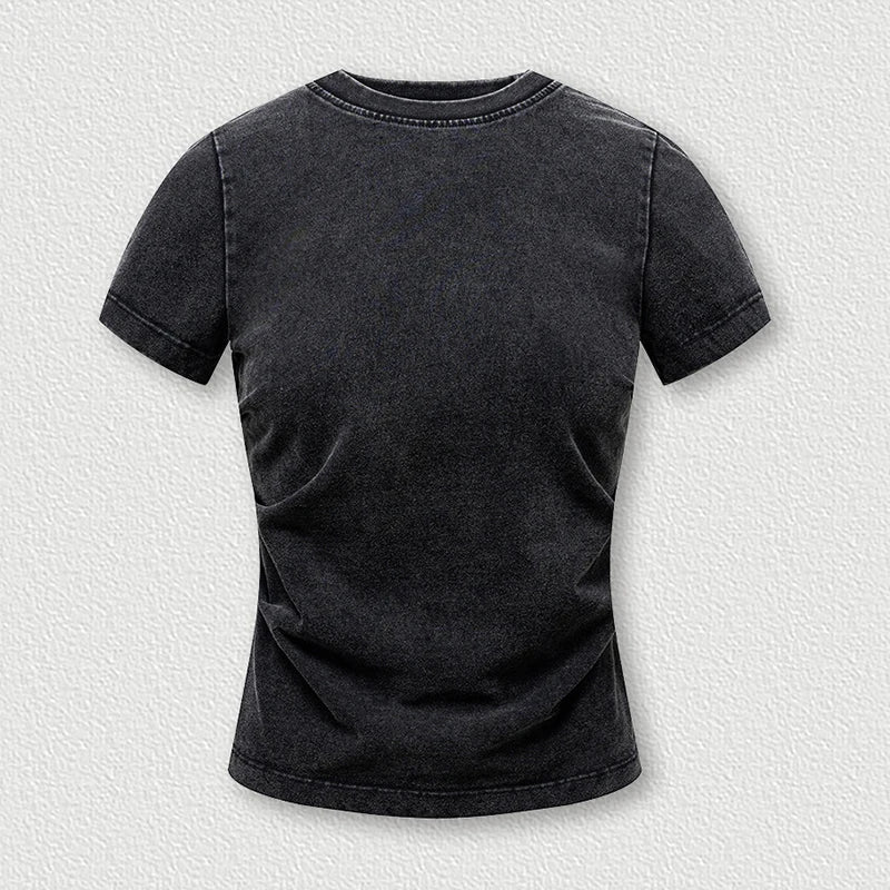 Womens Striped Short Sleeve Shirt - Image 8