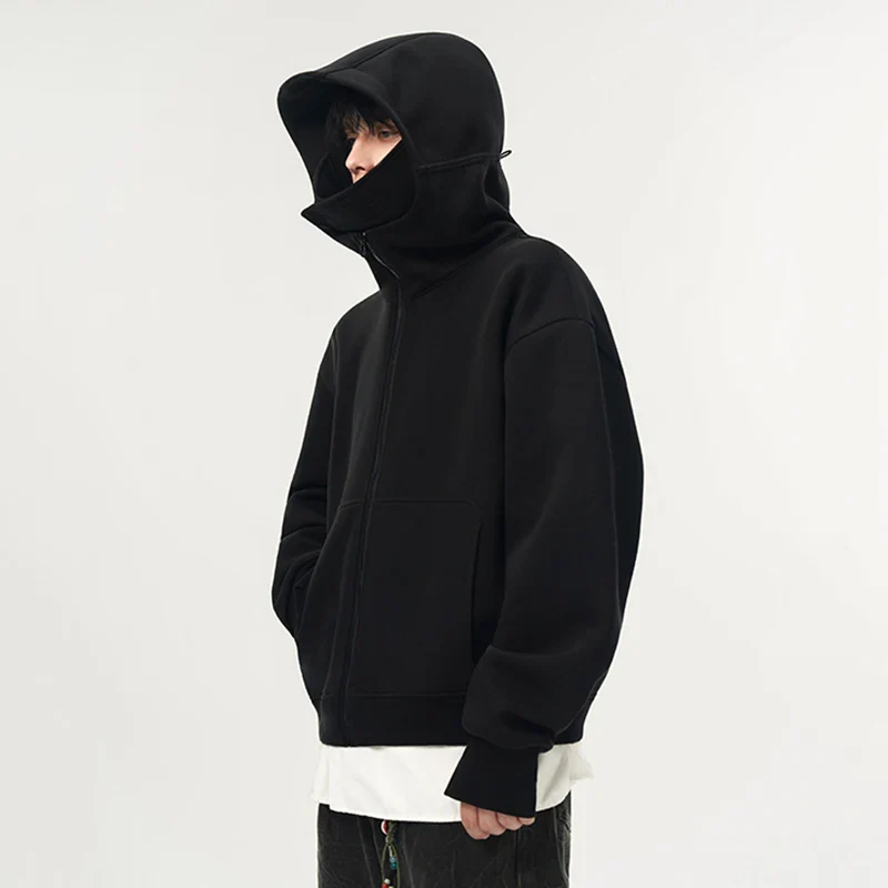 Zip Up Hoodie w/ Mask